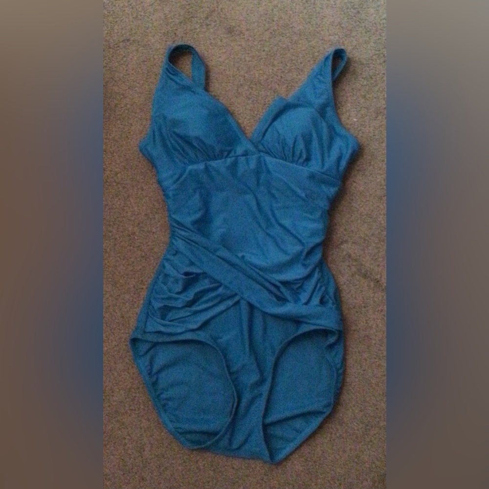 Croft & Barrow Blue Bathing Suit